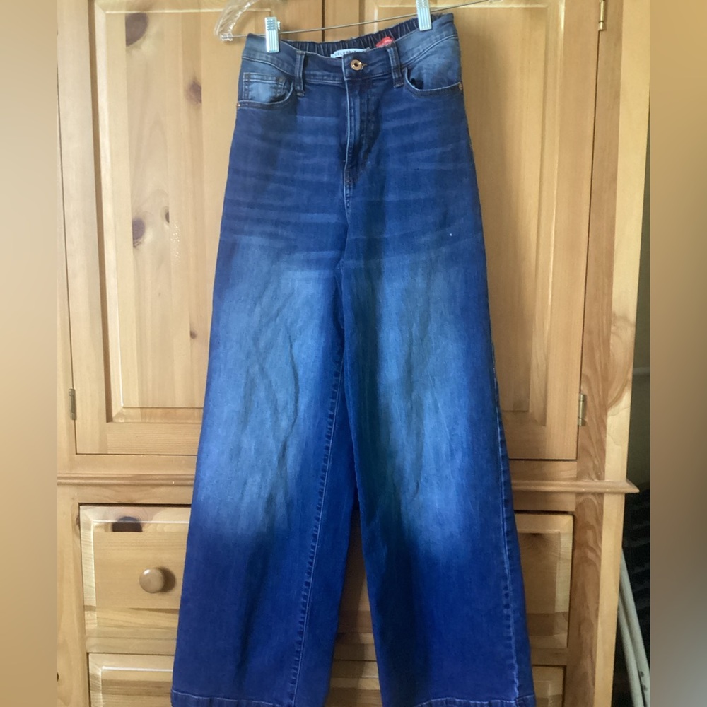 Wide leg super stretchy jeans 5/27